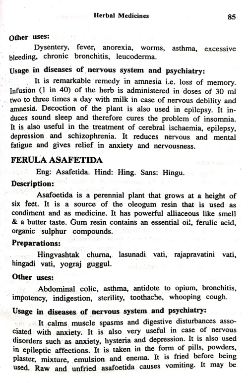 Diseases of Nervous System And Psychiatry